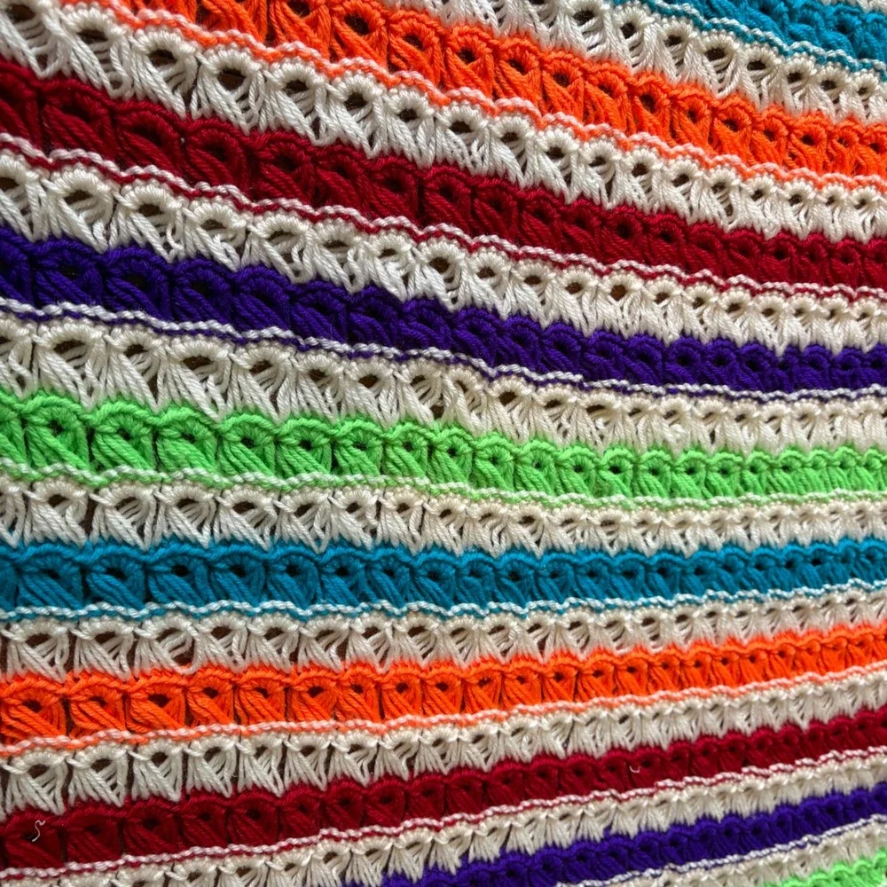 Handmade vintage crochet